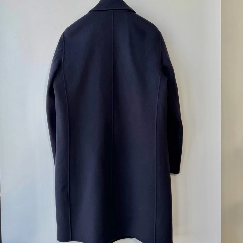 Theory Double-Breasted Coat in Double-Face
Wool-Cashmere - Picture 5 of 10
